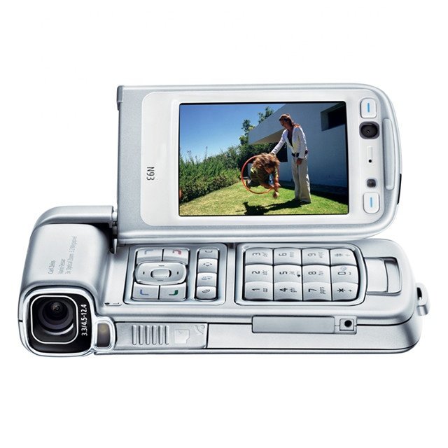 For Nok N93 Original Factory Unlocked Simple Cheap 3G Classic Flip Unlocked Mobile Cell Phone By Post